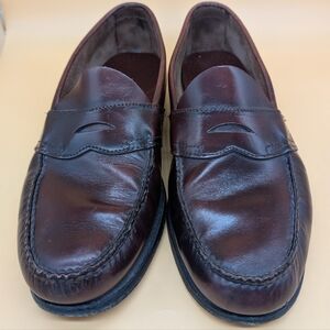 Vintage Dexter Men’s Penny Loafers in Dark Brown Slip On Size 12